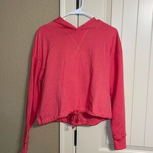 Pink hoodie